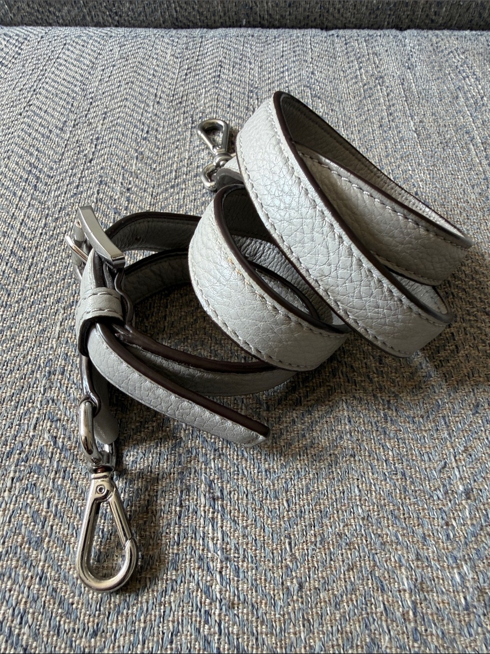 Michael Kors Gray Leather Replacement Strap